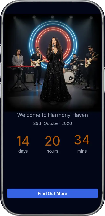 Phone before joining the Sonikora experience